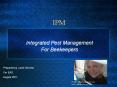 IPM PowerPoint PPT Presentation