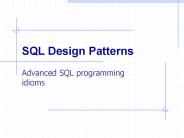 SQL Design Patterns