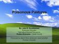 Poisonous Pastures PowerPoint PPT Presentation