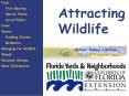 Attracting Wildlife PowerPoint PPT Presentation