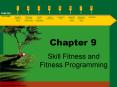 Skill Fitness and Fitness Programming PowerPoint PPT Presentation