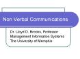 Non Verbal Communications PowerPoint PPT Presentation