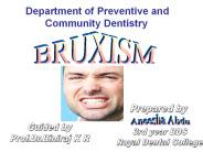 Department of Preventive and Community Dentistry