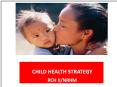 CHILD HEALTH STRATEGY RCH II/NRHM Initiatives in Pipeline PowerPoint PPT Presentation