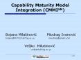 Capability Maturity Model Integration (CMMISM) PowerPoint PPT Presentation