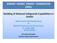JORDAN ATOMIC ENERGY COMMISSION (JAEC)