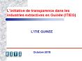 L’initiative de transparence dans les industries extractives en Guinйe (ITIEG) PowerPoint PPT Presentation