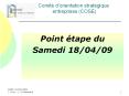Comit  d orientation strat gique entreprises (COSE) Point PowerPoint PPT Presentation