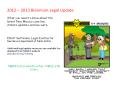 2012 – 2013 Biennium Legal Update PowerPoint PPT Presentation