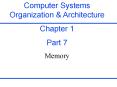 Computer Systems Organization & Architecture PowerPoint PPT Presentation