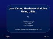 Java Debug Hardware Modules