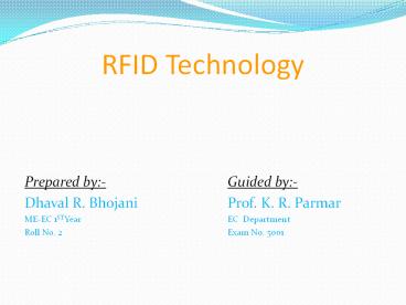 RFID Technology