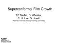 Superconformal Film Growth T.P. Moffat, D. Wheeler, C. H PowerPoint PPT Presentation