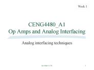 CENG4480_A1 Op Amps and Analog Interfacing