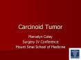 Carcinoid Tumor Marcelyn Coley Surgery IV Conference Mount PowerPoint PPT Presentation