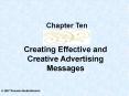 Creating Effective and Creative Advertising Messages PowerPoint PPT Presentation