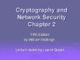 Cryptography and Network Security Chapter 2 PowerPoint PPT Presentation