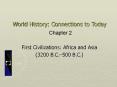 World History: Connections to Today PowerPoint PPT Presentation