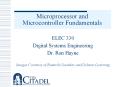 Microprocessor and Microcontroller Fundamentals PowerPoint PPT Presentation