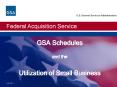 GSA Schedules PowerPoint PPT Presentation