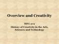 Overview and Creativity PowerPoint PPT Presentation