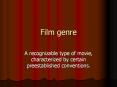 Film genre PowerPoint PPT Presentation