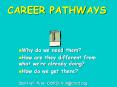CAREER PATHWAYS PowerPoint PPT Presentation