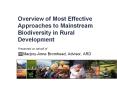 Overview of Most Effective Approaches to Mainstream Biodiversity in Rural Development PowerPoint PPT Presentation