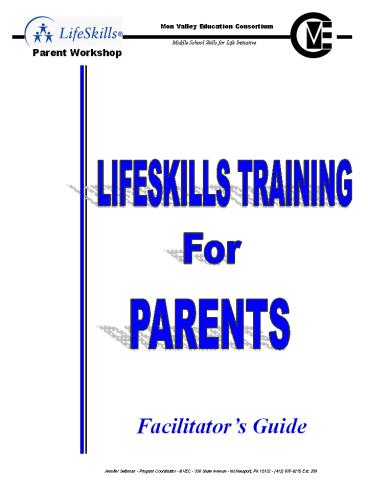 LIFESKILLS TRAINING