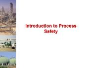 Introduction to Process Safety