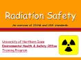 Radiation Safety PowerPoint PPT Presentation