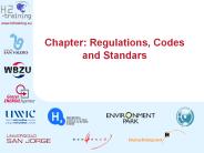 Chapter: Regulations, Codes and Standars
