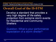 Overall Goal of the IS-STM
