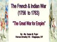 The French-Indian War PowerPoint PPT Presentation