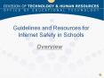 Guidelines and Resources for Internet Safety in Schools PowerPoint PPT Presentation