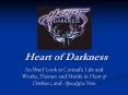 Heart of Darkness PowerPoint PPT Presentation