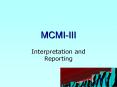 MCMI-III PowerPoint PPT Presentation