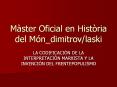 Mаster Oficial en Histтria del Mуn_dimitrov/laski PowerPoint PPT Presentation