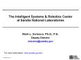 The Intelligent Systems & Robotics Center at Sandia National Laboratories PowerPoint PPT Presentation