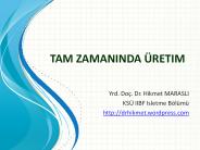 Tam Zamanında Üretim