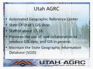 Utah AGRC GIS Day 2012