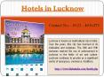 Hotels In Lucknow - DialUs India PowerPoint PPT Presentation