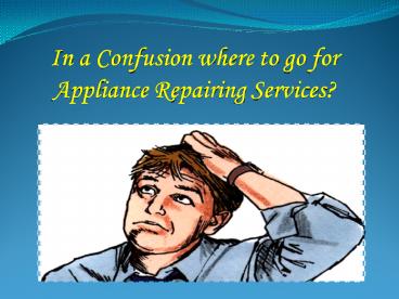 Pandora's OEM Appliance Repair Store