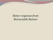 Retractable Banner
