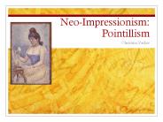 Neo-Impressionism: Pointillism