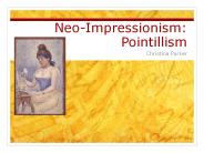 Neo-Impressionism: Pointillism