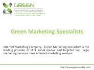 Green Marketing Specialists
