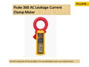 Fluke-India-360-Clamp-Meter