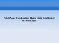 Mid Plains Construction Plains KS is Established by Ron Eakes PowerPoint PPT Presentation