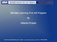 Blended Learning First Aid Program
